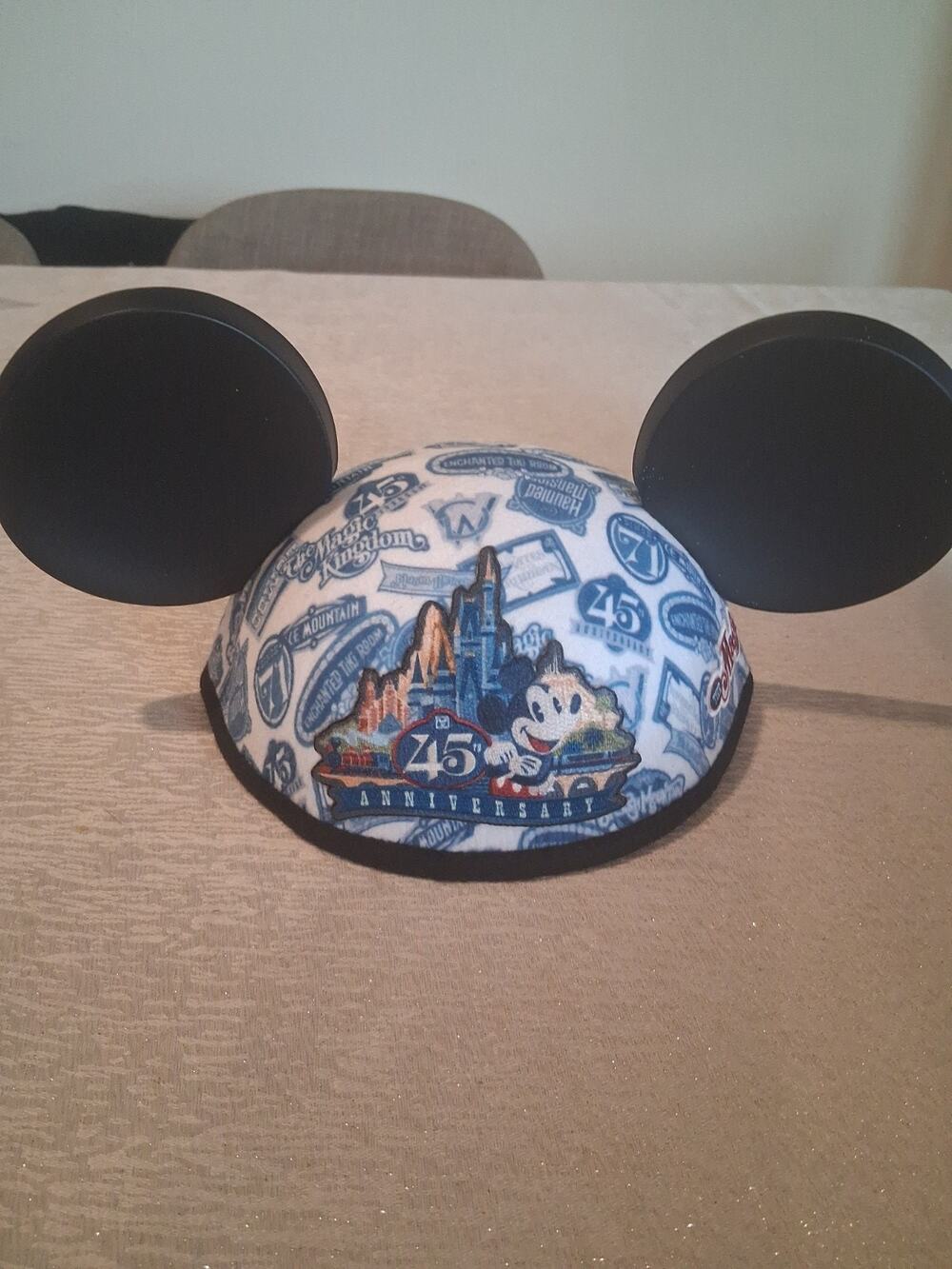 Disney Parks Haunted Mansion Madame Leota Mickey Ears Hat Holographic Youth